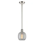 Innovations Belfast Light Pendant, Nickel/clear Crackle 516-1S-PN-G105. Fixed Price $161.92.