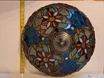 Chloe Tiffany Style Stain Glass Light 18". Fixed Price $175.00.