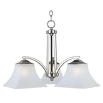 Maxim 20094FTSN Aurora 3 Light Chandelier-satin Nickel. Fixed Price $199.00.