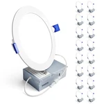 Ensenior 16 Pack Inch Ultra-thin Led Recessed Ceiling Light With Junction. Fixed Price $114.13.