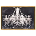 The Oliver Gal Artist Co. Modern 45 X 30 In, Glam Crystal Chandelier, Canv.... Fixed Price $337.06.