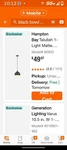 Hampton Bay Tallulah 10 In. 1-LIGHT Matte Black Semi-flush Mount. Fixed Price $30.00.