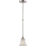 Nuvo Lighting 60/4148 Surrey Mini Pendant Brushed Nickel. Fixed Price $99.99.