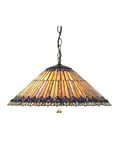 Meyda Tiffany 26487 Multicolored 20" Jeweled Peacock Pendant. Fixed Price $558.70.