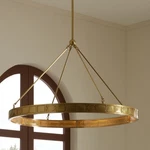 Arteriors Empire Chandelier-antique Brass, Iron, WIDTH-38.5", HEIGHT-31". Fixed Price $2100.00.