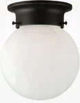 Design House 514521 Millbridge 6"W Flush Mount Globe Ceiling - Bronze. Fixed Price $27.99.