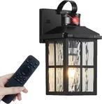 Yjxgdil Porch Lights Outdoor With Remote Control: Motion Sensor 1 Black. Fixed Price $72.99.