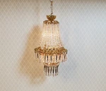 Dollhouse Crystal Chandelier "chloe Deluxe" Real Glass Volt 1:12 Scale. Fixed Price $299.99.