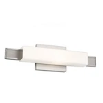 Murray Feiss WB1731BS Brushed Steel Talia One Bulb Vanity Light. Fixed Price $118.00.