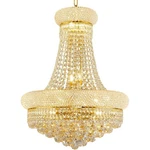 Empire Crystal Chandelier K9 Gold Luxury Ceiling Light Fixture 3 Colors. Fixed Price $239.90.