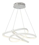 ET2 E30644 Twisted 24-1/2"W Integrated Led Chandelier White. Fixed Price $718.40.