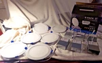 Ensenior 4 Inch Ultra Thin Led Recessed Lights With Junction Box 6 Pack Open. Fixed Price $39.99.