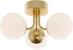 Metropolitan 15" Satin Brass Led Semi-flush Mount Light Fixture. Fixed Price $273.99.
