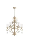 Quorum San Miguel Light 27.5' Chandelier, Persian White 6073-5-70. Fixed Price $349.00.