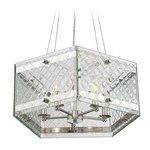 Savoy House Addison 7-6043-5-109 Five Light Crystal Pendant Polished Nickel. Fixed Price $439.95.