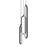 Afx SIEP99LAJD1RND3 Sienna 6"W Led Multi Light Pendant - White. Fixed Price $296.00.