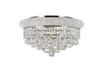 Chrome Eight Light Flush Mount From The Empire Collection. Fixed Price $572.00.