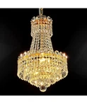 5 Light Gold Fish Crystal Chandelier,french Empire Style Chandeliers. Fixed Price $179.99.
