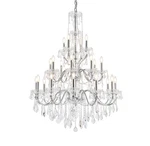 Elegant Lighting V2015G36/RC St. Francis 24 36"W Crystal - Chrome. Fixed Price $1432.00.