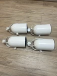 Juno T327 Trac-master Mini Track Lights 4 Pack White Facility Lighting. Fixed Price $25.00.