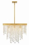Crystorama Lighting Group WIN-618-CL-MWP Winham 22"W Gold. Fixed Price $1500.00.