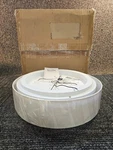 Maxim 10222WL Prime 20-INCH Led Flush Mount Drum Ceiling Light White Linen. Fixed Price $219.99.