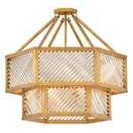 Hinkley Lighting Sura 5 Chandelier, Distressed Brass/clear - 47464DA. Fixed Price $1599.00.