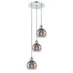 Innovations Rochester 3LT 13" Cm Pendant, Ch/sm 113B-3P-PC-G556-6SM. Fixed Price $512.16.
