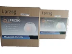 Indoor Ceiling Lights Polished Glass Dome Shades Brushed Nickel Hardware. Fixed Price $20.00.