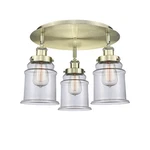 Innovations Lighting 916-3C-11-18 Canton Flush Brass. Fixed Price $448.80.