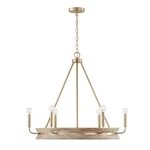 Capital Lighting Finn Chandelier, White - 447361WS. Fixed Price $718.00.