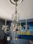 Preciosa Crystal Chandelier. Fixed Price $515.00.