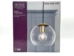 Home Decorators Collection AF42409S 1-LIGHT Antique Brass & Glass Mini-pendant. Fixed Price $19.99.
