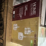 Home Decorators Collection 3-LIGHT Led Pendant Chrome Glass Metal Modern Ceiling. Fixed Price $35.00.