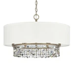 Capital Lighting Pendant 4216BG-544-CP. Fixed Price $998.00.