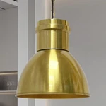 Boostarea Gold Pendant Lights Kitchen Island, 10.6" Large Metal Shade. Fixed Price $87.97.