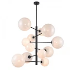 Avenue Lighting HF4212-BK-WHT Delilah Led 43 Inch Black Chandelier Ceiling. Fixed Price $2158.40.