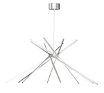 ET2 E41446 Alumilux Aster 45"W Led Abstract Sputnik Chandelier - Silver. Fixed Price $1078.40.