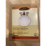 Design House Millbridge Collection 511592 6"W Ceiling Mount White Globe - Nickel. Fixed Price $20.00.