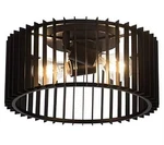Zlepmlla Modern Black Flush Mount Ceiling Light Fixture, Farmhouse. Fixed Price $79.55.