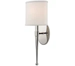 Hudson Valley 6120-PN Madison Wall Sconce, 1-LIGHT, Polished Nickel. Fixed Price $219.28.