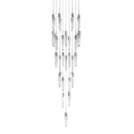 Avenue Lighting HF1903-41-AP Aspen 36"W Led Crystal Chrome. Fixed Price $6391.00.