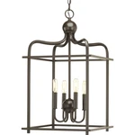 Progress Lighting P500036 Bronze Assembly Hall 4-LIGHT 15"W Chandelier. Fixed Price $359.99.