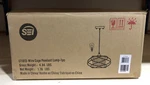 Southern Enterprises Alento Wire Cage Pendant Lamp In Black 9. Fixed Price $79.95.