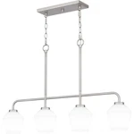Quoizel NIE436 Nielson Light 36"W Linear Chandelier - Nickel. Fixed Price $279.99.