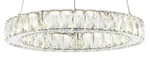 Jonathan Lighting JYL7218 Chrome Reese 16"W Led Crystal Pendant. Fixed Price $200.27.