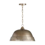 Capital Lighting 18" Pendant, Oxidized Nickel - 330311XN. Fixed Price $358.40.