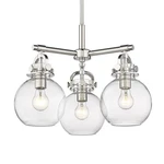 Innovations Lighting 410-3CR-16-20 Newton Sphere Pendant Nickel. Fixed Price $701.80.