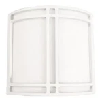 Afx RDS11101600L41WH Radiowallsconce, White, Steel, 35/8INL. Fixed Price $126.00.