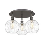 Innovations Lighting 516-3C-11-20 Athens Water Glass Flush Oil Rubbed. Fixed Price $443.52.